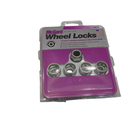 McGard 24019 Cone Seat - Under Hub Cap Wheel Locks (M14 x 1.5 Thread Size) Set 4
