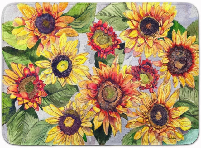 Caroline's Treasures 8766CMT Sunflower Kitchen or Bath Mat 20" by 30" Multi