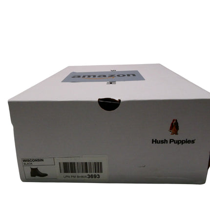 Hush Puppies Men's Wisconsin Boot, Black, UK 11/US 12