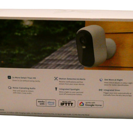 Arlo Essentials Outdoor 2K Camera 2nd Gen [4-Pack] VMC3450-100AUS