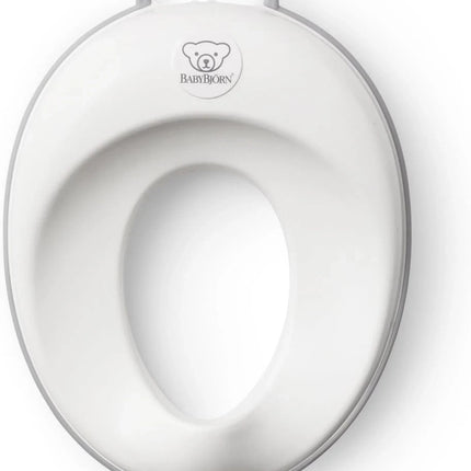 BABYBJORN Toilet Trainer, White/Gray, 1 Count (Pack of 1)