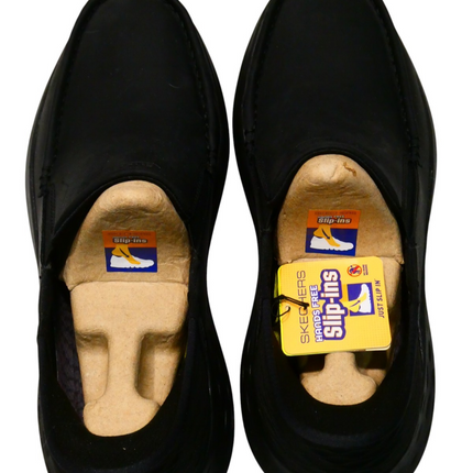 Skechers Men's Hands Free Slip-Ins: Relaxed Fit: Parson Moc Toe Sneaker, US 11