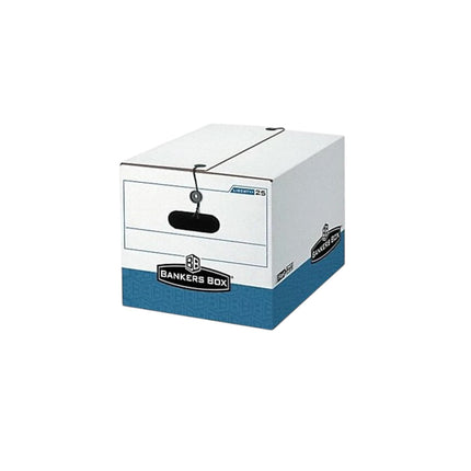 Bankers Box LIBERTY Medium-Duty Storage Boxes, Letter/Legal, Case of 12 (00025)