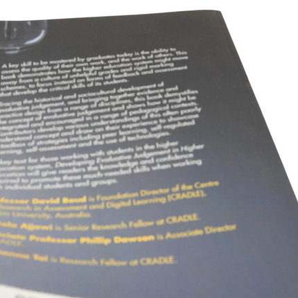 Developing Evaluative Judgement in Higher Education : Assessment for Knowing and