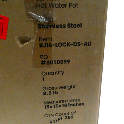 Chefman 5.3L Electric Hot Water Dispenser Urn w/Auto & Manual Dispense Button...