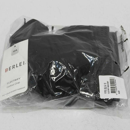 Berlei Electrify Underwire Crop Bra, Black - Size 10A
