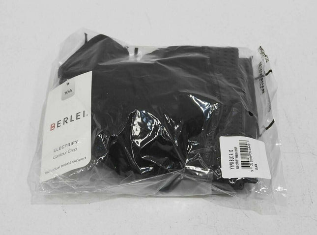 Berlei Electrify Underwire Crop Bra, Black - Size 10A