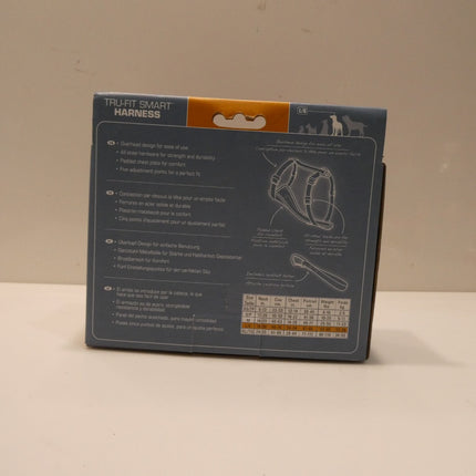 Kurgo Tru-Fit Smart Enhanced Strength Car Harness & Seatbelt Tether Large Dogs