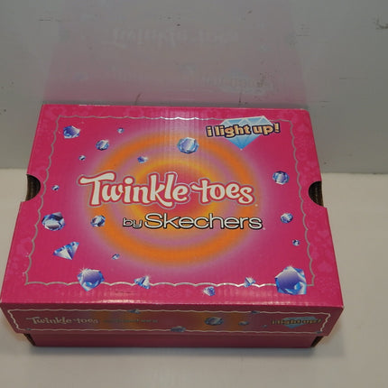 Skechers Girl's Twinkle Toes: Twinkle Sparks - Shining Hearts Sneaker, Purple/Mu