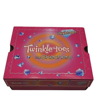 Skechers Girl's Twinkle Toes: Twinkle Sparks - Shining Hearts Sneaker, Purple/Mu