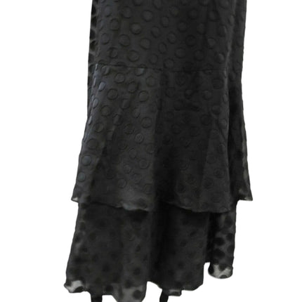 Cooper St Women's Manhatten High Neck Frill Dress, Black - 14