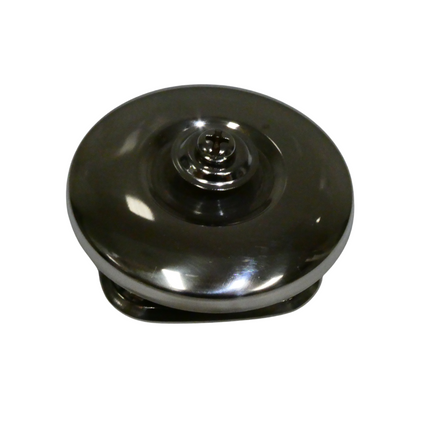 CHRYSLIN Stainless Steel Pot with Divider,Weldless Hot Pot,Two-Flavor Soup Pot S