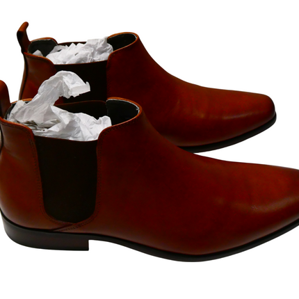 Julius Marlow Men's Kick Boot, Cognac, UK 8/US 9