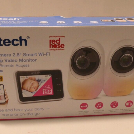 VTECH RM2751-2 2.8" Smart WIFI HD Video/Audio Monitor with Remote Access - Twin