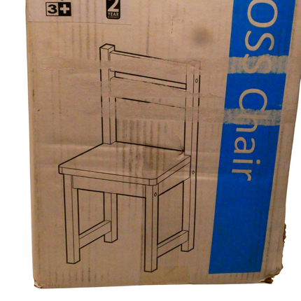 Little Boss Timber Chair, White/Natural