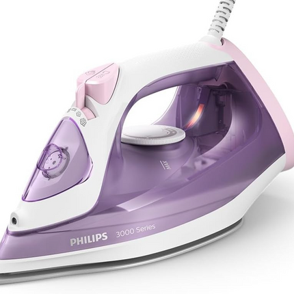 Philips Perfect Care 3000 Series Steam Iron, 2000 W Power - Purple (DST3010/39)