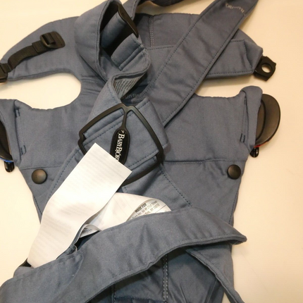 BabyBjörn Baby Carrier Mini, Cotton, Vintage Indigo