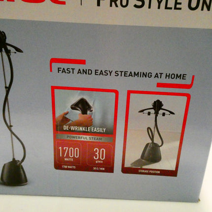 Tefal Pro Style One Garment Upright Steamer Black IT2461ZO