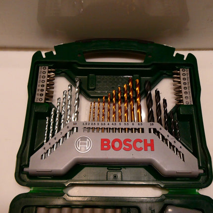 Bosch 70-Pieces X-Line Titanium Drill and Screwdriver Bit Set