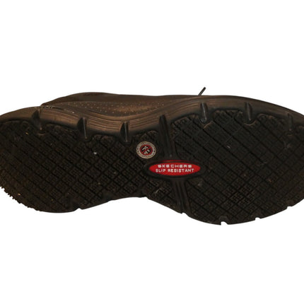 Skechers Men's Work: Arch Fit Slip Resistant Sneaker, Axtell - Black, US 8