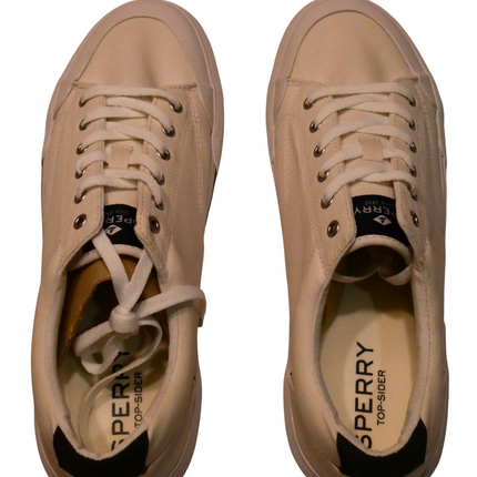 Sperry Striper Men's Retro Trainers, White, 11 US