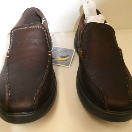 Clarks Men's Bradley Vibe Oxford, Tan Tumbled Leather, 7.5 US