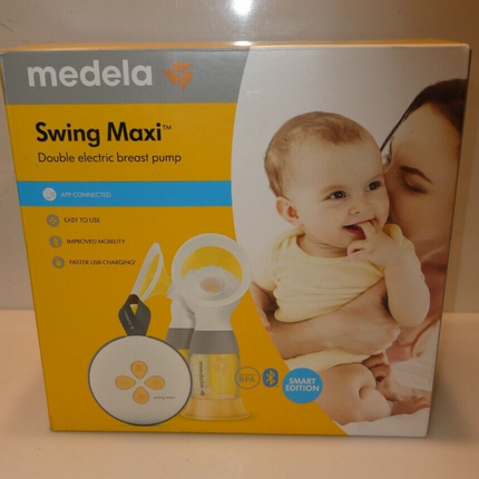 Medela Swing Maxi Bluetooth Double Electric Breast Pump, USB-Chargeable, More Mi