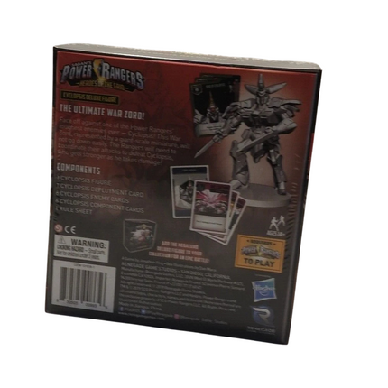 Renegade Game Studios Power Rangers Heroes Cyclopsis Deluxe Figure Game, Red