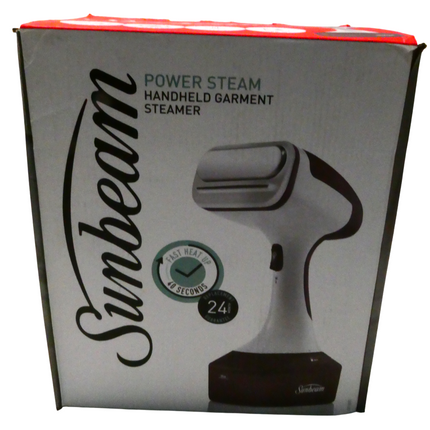 Sunbeam SG1000 Power Steam Handheld Garment Steamer - Maroon