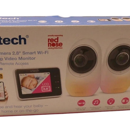 VTECH RM2751-2 2.8" Smart WIFI HD Video/Audio Monitor with Remote Access - Twin