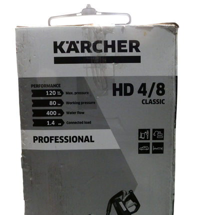 Kärcher Professional Pressure Washer HD 4/8 Classic; 1160PSI; Compact; 6.6ltr/mi