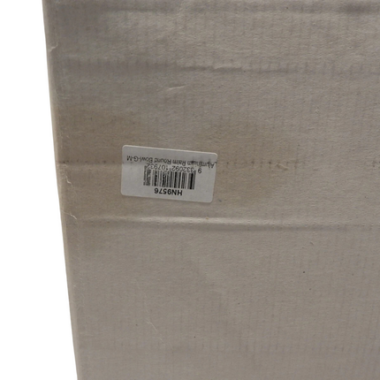 Boho Traders Round Bowl Palm Leaf Design Aluminium Round Bowl, Medium, Green/Whi