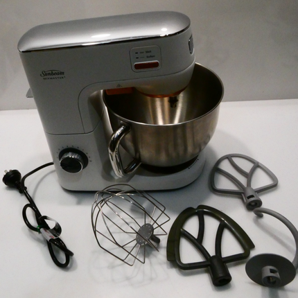Sunbeam MXM7000WH 600W Mixmaster HeatSoft Planetary Stand Mixer - Sliver
