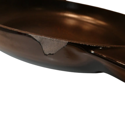 La Cuisine Cast Iron Skillet 10 in/26cm Round - Black