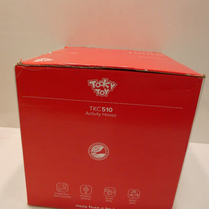 Tooky Toys Kids/Toddler's Toy Interactive Activity House w/Mazes/Gears 18m+