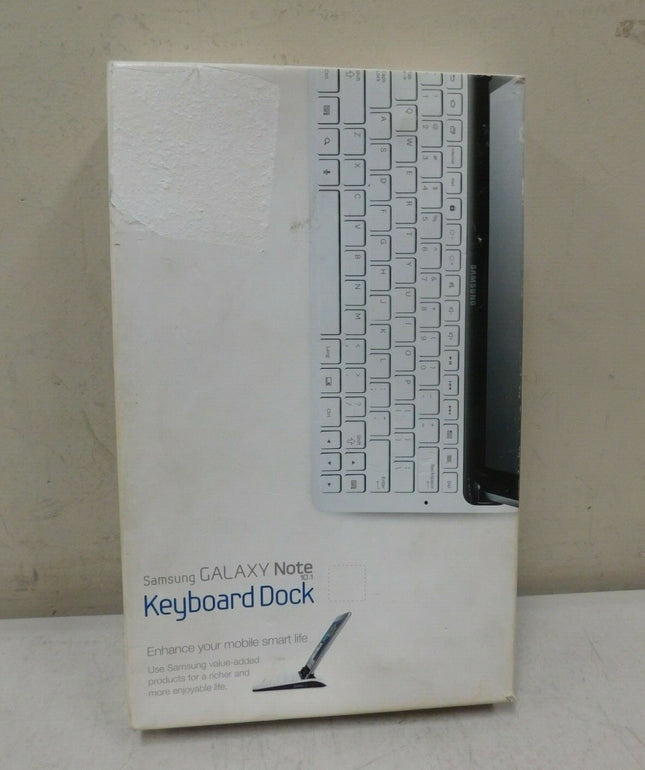 Samsung Galaxy Tab 10.1" Keyboard Dock White EKD-K14AWEGST
