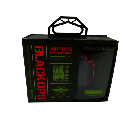 Element Case Black Ops for AirPods 3rd Gen 2021 - Black/Red