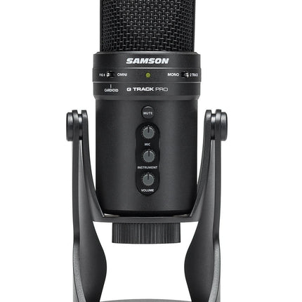 Samson Technologies G-Track Pro Professional USB Microphone with Audio Interface