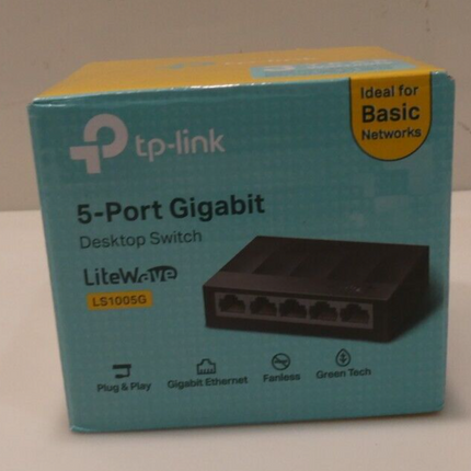 TP-Link LS1005G Litewave 5 Port Gigabit Ethernet Switch