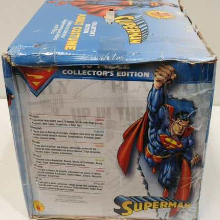 Superman 10 Piece Set Collector's Edition Adult Costume