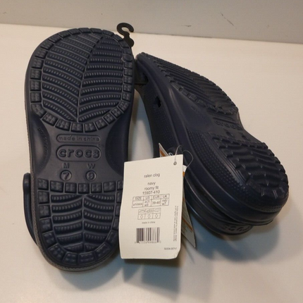 Crocs Ralen Clog Navy Roomy Fit, US M7/W9, UK M6/W7 EU 39-40