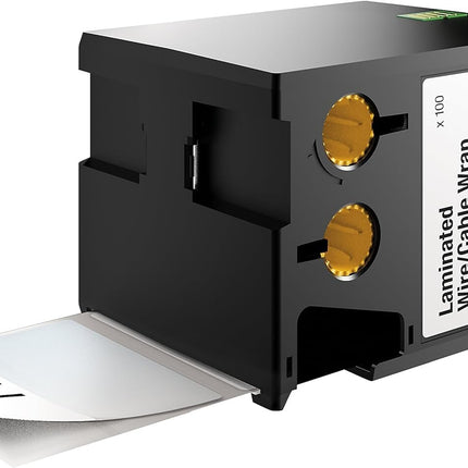 Dymo 1868711 DYMO XTL 2" x 1-9/16" (51 mm x 39 mm) Laminated Wire/Cable Wrap