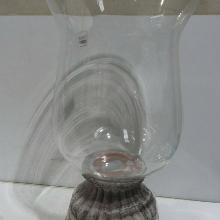 Home & Giftware Cem Hurricane Lamp/Stnd-XL-RN