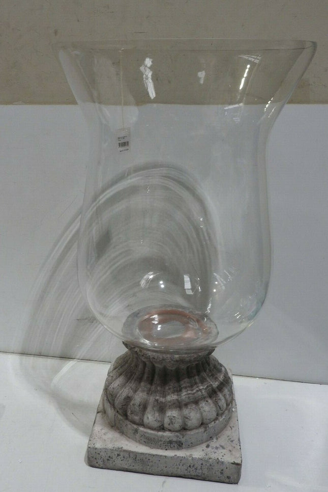 Home & Giftware Cem Hurricane Lamp/Stnd-XL-RN