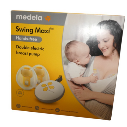 Medela Swing Maxi Hands-Free Double Electric Breast Pump, Easy and Intuitive Des