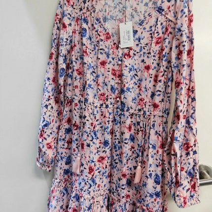 Jag Women Kristen Printed Dress, Blush, Size - 8