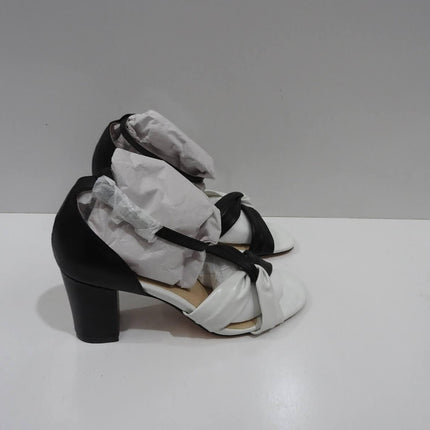 Nude Women’s Thalia Fashion Sandals, Multicolour (Black/White), 9 AU (39 EU)