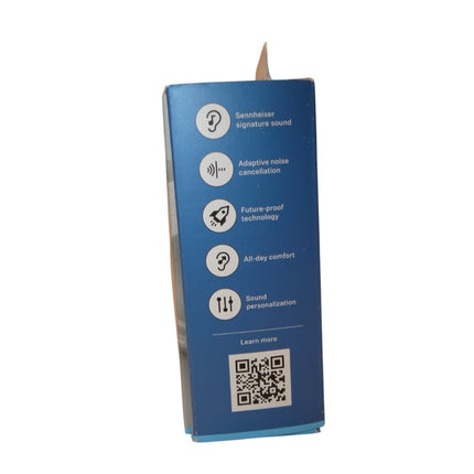 Sennheiser Momentum True Wireless 4 In-Ear Headphones (White Silver)