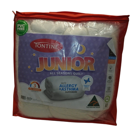 Tontine T4880 Junior Quilt, Single - White