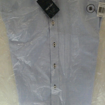 Abelard Men's Waffle Dobby Shirt Slim Fit, Sky, Small